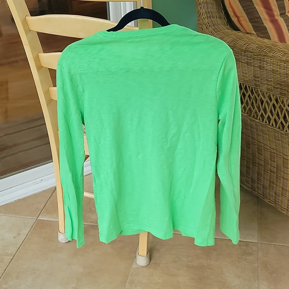 Gap green pocket long sleeve XXL/14